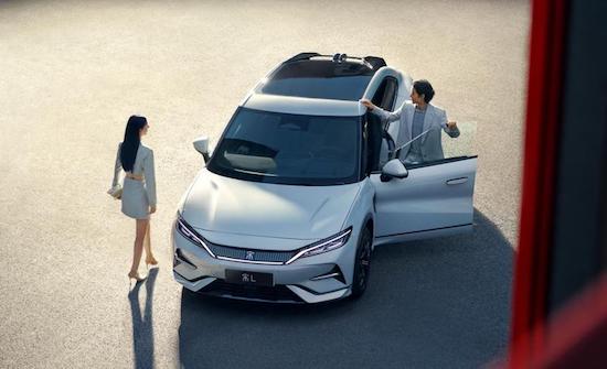 BYD Song L positioning B-class hunting SUV officially listed _fororder_image002